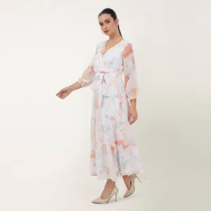 Floral Printed Maxi Dress