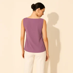 Cowl Neck Top - Lavenders
