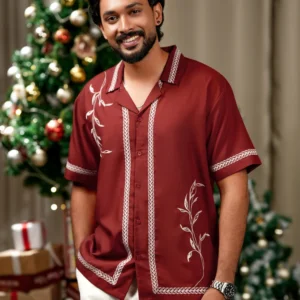 Royal Embroidered Shirt